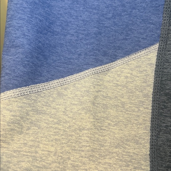 JoyLab Colorblock Mid Rise Leggings Blue Gray Athletic Workout Yoga XL - Picture 8 of 13